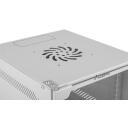 Lanberg Seinale paigaldatav rack WF10-2304-10S, 280mm, 310mm, 4U, kuni 20kg, IP20, Karastatud klaas, 2 vertikaalset riba