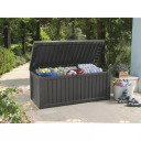 Rockwood Storage Box 570L grey KETER 29197729939 155x72.4x64.4cm
