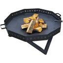 Besk Tulekoht 9136447, 100cm x 100cm x 45cm, 6kg, must, metall, puit