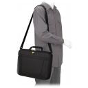 Case Logic Messenger - Kott VNCI215, 15.6'', must, pol&uuml;ester, pehme polsterdatud &otilde;larihm, eemaldatav rihm, v&auml;line lukuga tasku