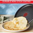 Tefal Pann H0563842, 25cm, Alumiinium, Sobiv induktsioonpliidile, Vastupidav mittenakkuv kate, Fikseeritud k&auml;epide