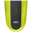 Braun Skuvekļma&scaron;īna 300BT, 30min, NiMH, melna/zaļa, mazgājams, ātra uzlāde, 3 skū&scaron;anās elementi