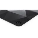 Endorfy hiirepad Crystal Black XL EY6B008, 900mm, 400mm, must, hall, valge, kangas, kumm, &otilde;mmeldud servad, niiskuskindel