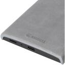 Krusell Telefoni kate 61245, 14cm, hall, naturaalsest nahast, tagakate, kaamera l&otilde;ige, kriimustuskaitse