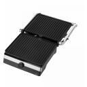 Jata Grill JEGR1596, 2000W, 230V, 29x23,6cm, kriimustatud plaadid, kallutatav &uuml;lemine plaat, mittenakkuv kate