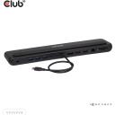 Club3D dokkimisjaam CSV-2541 12-in-1, 2x HDMI, 1x DisplayPort, 3x USB Type-A, 1x USB Type-C, RJ45, kaardilugeja, 3.5mm heli, 100W