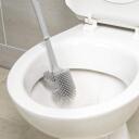 Beldray WC harja LA084538GRYPEU7, hall, plast, 41cm x 13.5cm x 13.5cm, antibakteriaalne, ergonoomiline k&auml;epide