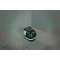 3D lāzera līmeņrādis, zaļš stars, 1 vert., 2 hor. 360° Kapro