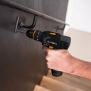 Bezvadu kombinētais urbis 12V 350/1400 rpm komplekts ar 2.0Ah akumulatoru un USB-C uzlādes kabeli 7065261 Batavia