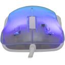 White Shark Pele MORDRED-W GM-5017, 12800 DPI, 7 pogas, USB 2.0, 1.8 m, RGB apgaismojums, optiskā, ergonomiska