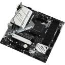 Asrock Материнская плата B550MPRO4, AM4, 128 ГБ, 4 DIMM, 3 M.2, 6 SATA3, 2 USB 3.2 Gen2, 7.1 CH HD Audio, RGB