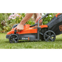 Газонокосилка 33 см, 1x2.5aH, зарядное устройство 1.3a BCMW3336L1-QW BLACK DECKER