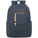 Rivacase рюкзак 7761DARKGREY, 15.6", 1 передний карман, водоотталкивающий, мягкая ручка