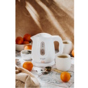 Elektrinis virdulys 850 W 1 L polipropileno korpusas su 360° pasukama baze baltas AD1373 Adler