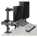 Sbox LCD-LM01-2, 17"/43cm-32"/81cm, 13kg, 100x100, +45&deg;/-45&deg;, +90&deg;/-90&deg;, +180&deg;/-180&deg;, melna, tērauds/plastmasa