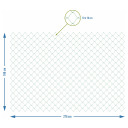 Climbing Plant Support Net BIOOGROD 722603 1.8 x 2.7 m 10 x 10 cm UV-resistant tetoron green