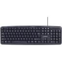 Gembird 4-in-1 kontorikomplekt KBS-UO4-01, USB, 104 nuppu, 3 nuppu, 1000 dpi, must