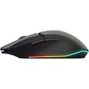 Trust USB optiline hiir GXT 112 FELOX, 4800 DPI, 80h aku t&ouml;&ouml;aeg, 6 nuppu, RGB valgustus, USB vastuv&otilde;tja kaasas