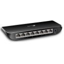 Tinklo komutatorius 8 &times; Gigabit RJ45 nevaldomas TL-SG1008D 8 &times; 10/100/1000 Mbps Auto MDI MDIX Juodas TP-Link