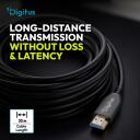 Digitus &uuml;henduskabel HDMI AOC AK-330126-300-S, 30m, 7680 x 4320p, 48Gbps, HDR, eARC, HDCP 2.2, CEC