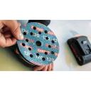 Bosch H&otilde;&otilde;rdumisplaat O780 2608902407, 125mm, 9 tk, 80, 120, 180, muu materjal