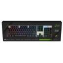Mediarange Klaviatuur MRGS101-UK, 104 nuppu, 14 RGB v&auml;rvi režiimi, QWERTY (UK), USB, mehaaniline, veekindel