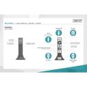 Digitus UPS pingestabilisator DN-170094, 1500 W, 1500 VA, 1 x C14, 8 x C13, 1 x USB, 1 x RS232, RJ-45, LCD