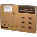Logilink Galda statīvs BP0110, 17-32", 8 kg, ieliekts, pagriežams, augstuma regulē&scaron;ana, VESA 75 x 75, 100 x 100