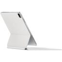 Apple Magic Keyboard 12.9-inch iPad Pro MJQL3S/A, traadita, valge, QWERTY, USB-C, puuteplaat, akumulator