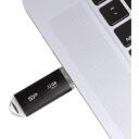 Silicon Power Blaze B02 USB zibatmiņa SP032GBUF3B02V1K, 32 GB, USB 3.2 Gen 1, melna, 256-bit AES, plastmasa