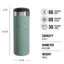 "Thermos" puodelis "The AeroLight Transit Mug" 0,47 l mėlynai pilkos spalvos 2810787179 Stanley