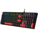 A4Tech Klaviatūra A4TKLA47737, RGB, 1000 Hz, 50 miljoni klik&scaron;ķu, Anti-Ghosting, BLMS Red Plus slēdži