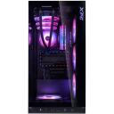 Adata Корпус ПК INVADERXBTFMT-BKCWW Midi Tower, 3.5" отсеков 3, 2.5" SSD, 240 мм БП, 10 вентиляторов, черный