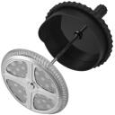 Resto French Press 90531, 1 L, melna, borosilikāta stikls, nerūsējo&scaron;ā tērauda filtrs, plastmasas vāks, ergonomiska rokturis