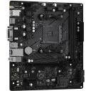 Asrock Pagrindinė plok&scaron;tė B550M-HDV, 6 maitinimo fazės, DDR4 4733+, 1 PCIe 4.0 x16, 1 PCIe 3.0 x1, 3 vaizdo i&scaron;vestys, 7.1 CH garso