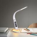 Hawk Galda lampa HW-LAMP05, 5W, 3 krāsu temperatūras, RGB, 2 LED spuldzes, modinātājpulkstenis