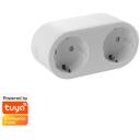 Denver Nutikas pistik SHP-200MK2 118141100012, AC230V 16A, Wi-Fi 2,4GHz, h&auml;&auml;letusjuhtimine, energia j&auml;lgimine