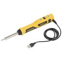 Lodēšanas pistole, POWERPLUS, POWX1388, bezvadu, 4V, 4400 mAh, 370 °C, 60 sekunžu uzsildīšana