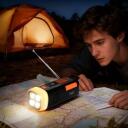 Adler AD 1920 h&auml;daolukorra raadio, 4500 mAh, must, AM, FM, SW, Bluetooth, taskulamp, USB C laadimine