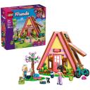 Lego DRAUGAI 42682 Gamta Glamping Kabina, 295 elementai, 2 figūrėlės, 6+ metų