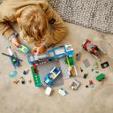 Lego Konstruktor Politseija 60316, 668 tk, 3 korrust, 5 minifiguuri, helikopter, pr&uuml;giveduauto