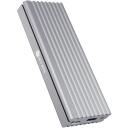 Raidsonic | Icy box SSD cietā diska korpuss | IB-1817Ma-C31, 10 Gbit/s, 1x M.2, Sudraba, Alumīnijs, Datu indikators