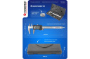Skaitmeninis slankmatis, Forsage, F-5096PE1, 0-150 mm, tikslumas 0,01 mm, gylio matuoklis, plastikinis korpusas