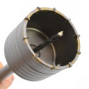 SDS-PLUS TCT kodurīku komplekts 65-80mm, 2 gab., 350mm garums, AW43436, AWTOOLS