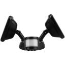 Maclean LED sienas lampa, MCE524 B, 20W, 1500lm, IP65, neitrāla balta 4000K, melna, 5-12m, 180&deg;, AC/DC