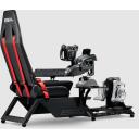 Next Level Racing Lidojuma simulatora kabīne NLR-S018, 153cm, 99cm, 122cm, melna un sarkana, augsta blīvuma putas, ergonomisks