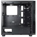 Chieftec Korpus HAWK AL-02B-OP, 2xUSB 3.0, Alumiinium/SPCC, 435mm, 202mm, 453mm, 2x2.5"/2x3.5"/1x5.25", 7 laiendusslotti