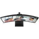 Aoc monitor CU34E4CW, 3440 x 1440, 120 Hz, 4 ms, 350 cd/m&sup2;, 2xHDMI, USB-C, 90W PD, 5MP kaamera, KVM, must