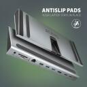 Axagon dokkimisjaam HMC-4KX3, 3x USB-A, 2x HDMI, DP, RJ-45, SD/microSD, audio, PD 100W