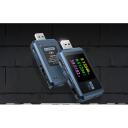 Fnirsi FNB48P BT USB port tester, FNB48 BT, 0&ndash;9999.99 Ah, 0&ndash;9999.99 Wh, 0&ndash;156 W, 0&ndash;6.5 A, 4&ndash;24 V, izturīgs korpuss
